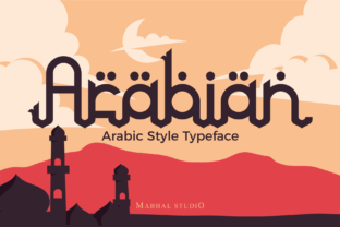 Arabian Font for Modern Branding and Creative Design
