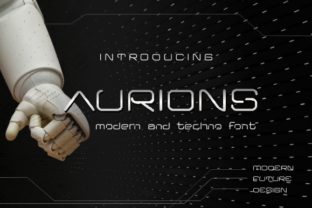 Aurions: A Modern Display Font for Clean Design