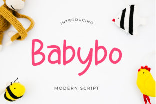 Babybo Font for Playful Branding and Kids-Themed Designs
