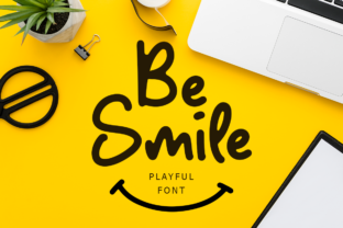Be Smile: A Bold Display Font for Polished Branding