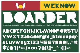 Boarder: A Bold Display Font for Editorial Excellence