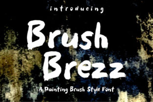Brush Brezz: A Display Font for Creative Editorial Design