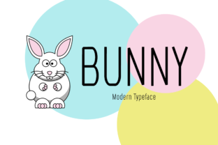 Bunny: A Modern Display Font for Refined Editorial Design