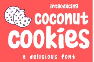 Coconut Cookies Font for Creative and Engaging Design