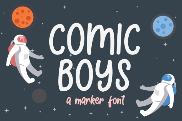 Comic Boys Font for Creative Projects and Editorial Design