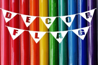 Decor Flag: A Festive Font for Polished Branding