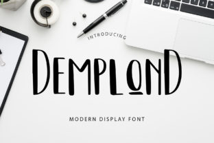 Demplond Display Font for Modern Web Design