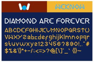 Diamond Are Forever Font for Bold Campaign Designs
