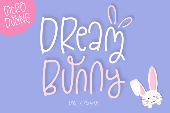 Dream Bunny Font for a Cozy Editorial Design