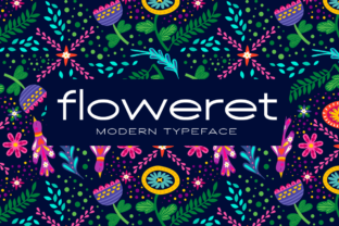 Floweret: A Timeless Display Font for Bold Branding