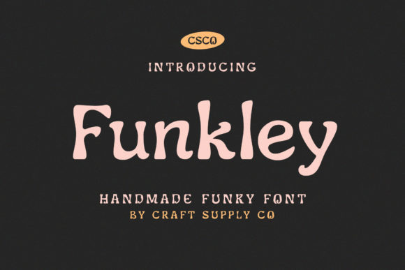 Funkley Font: A Stylish Display Font for Designers