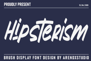 Hipsterism: A Bold Display Font for Creative Branding