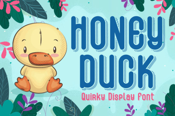 Honey Duck: A Display Font for Creative Web Projects