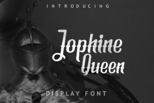 Jophine Queen: A Vintage Display Font for Creative Projects