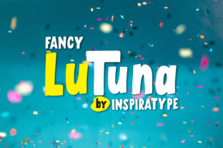 Lutuna: A Bold Display Font for Editorial Design and Branding