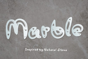 Marble Font for Eye-Catching Campaign Designs