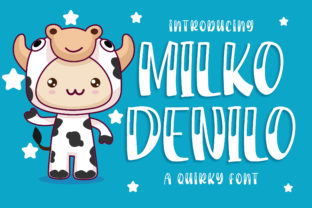 Milko Denilo – A Modern Script Font for Web Design