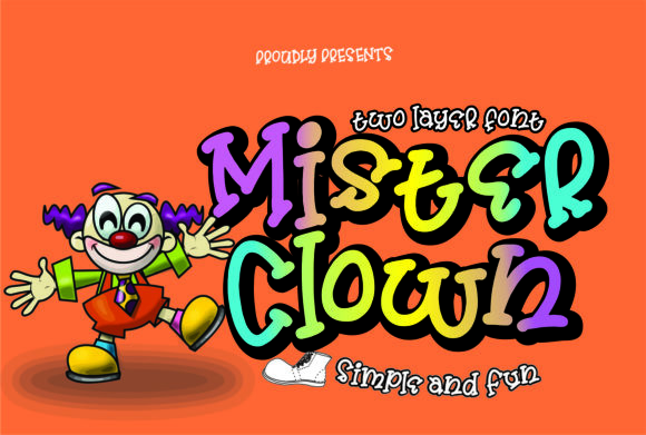 Mister Clown Font for Modern Web Design