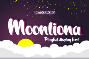 Moonliona Font for Modern Web Design and Branding