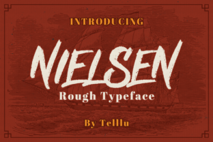 Nielsen Rough: A Script Font for Elegant Branding and Creative Projects