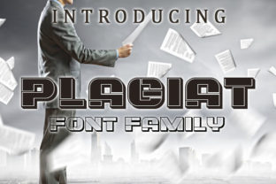 Plagiat Font: A Retro Display Style for Modern Designs