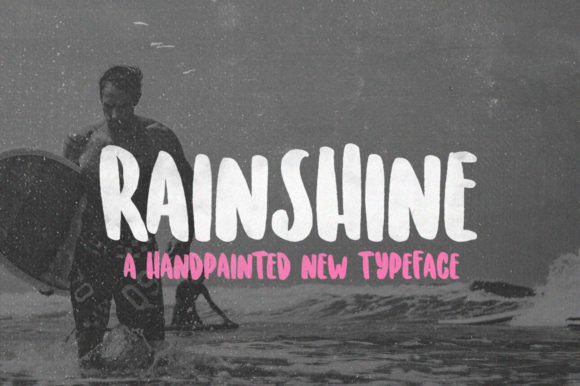 Rainshine: A Fun and Versatile Display Font for Creative Branding
