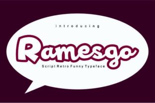 Ramesgo: A Bold Display Font for Modern Web Design