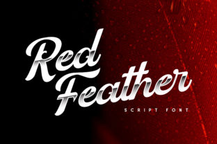 Red Father Font for Creative Handmade Projects