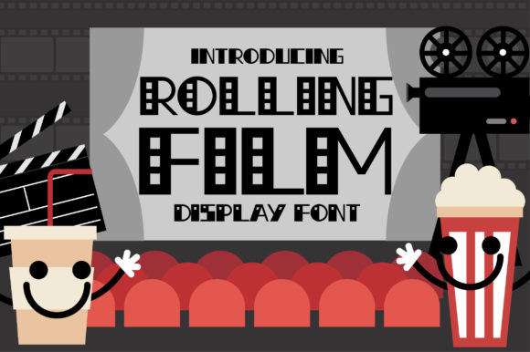 Rolling Film: A Display Font That Elevates Brand Identity
