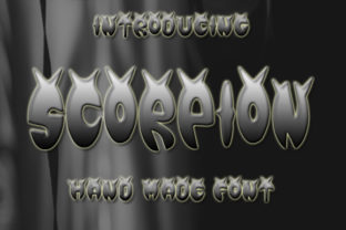 Scorpion: A Modern Display Font for Creative Makers