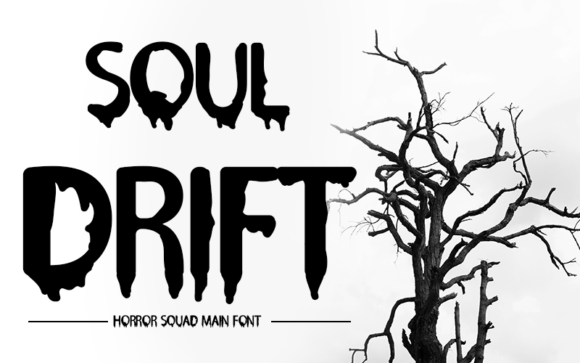 Soul Drift Font for Spooky and Stylish Branding