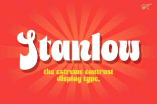 Stanlow: A Bold Display Font for Modern Editorial Design