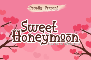 Sweet Honeymoon Font for Romantic Branding and Design