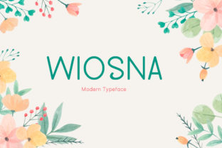 Wiosna: A Font That Elevates Branding with Elegance