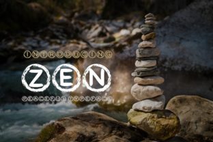 Zen Circle: A Friendly Display Font for Modern Editorial Design