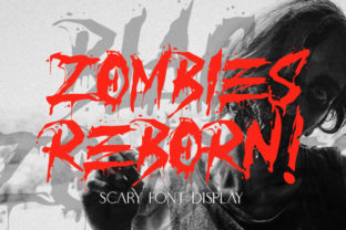 Zombies Reborn Font for Bold Editorial Design